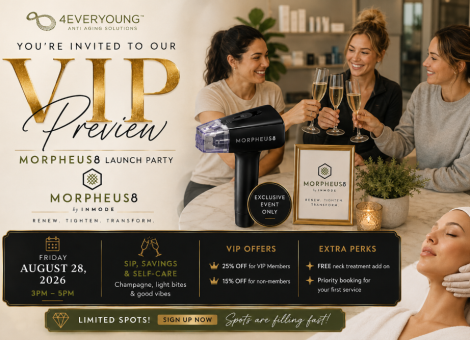New Services, Exclusive Pre-Sale Savings, and a Launch Party on August 28th at 4Ever Young Blue Bell - Whitpain