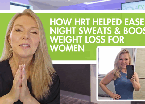 vHow Hormone therapy for women helped ease night sweats and boost weight loss for women