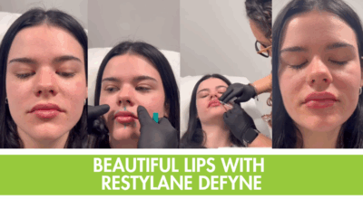Beautiful lips with restylane defyne lip filler in parkland