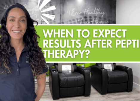 when-to-expect-results-after-peptide-therapy, peptide therapy Plantation FL, how long peptides take to work, growth hormone peptides Plantation, anti-aging therapy South Florida, 4Ever Young peptide results, peptides for fat loss and muscle gain