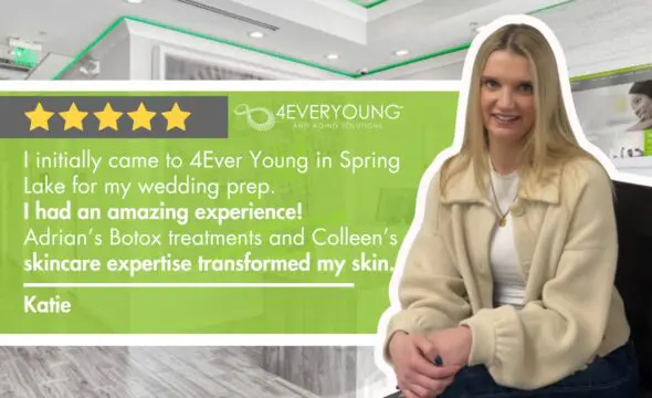  Bridal Glow: How Katie Got Wedding Ready with Botox and Skincare at 4Ever Young Spring Lake, NJ 