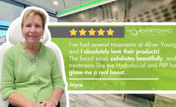  Rejuvenated and Radiant: How Joyce Found Her “Positive Edge” with Hydrafacial and PRP at 4Ever Young Spring Lake, NJ 