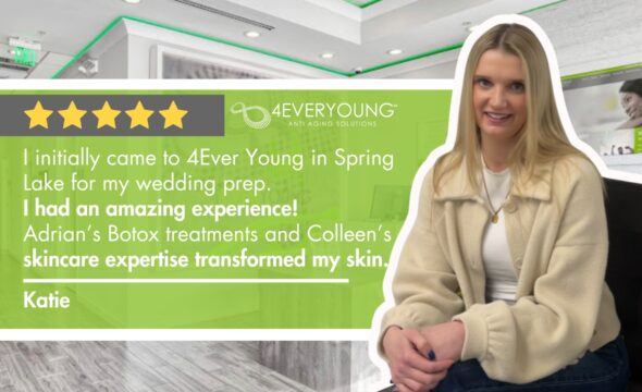  Bridal Glow: How Katie Got Wedding Ready with Botox and Skincare at 4Ever Young Spring Lake, NJ 