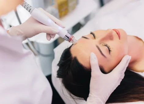 Morpheus8 radiofrequency microneedling treatment at a 4Ever Young center