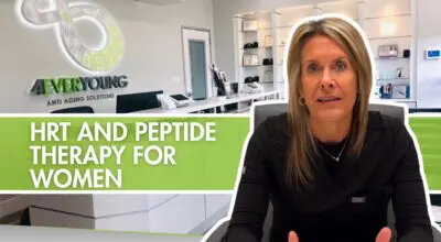 Hormone replacement therapy and peptide therapy for women