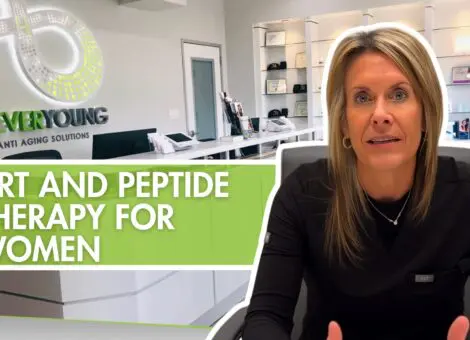 Hormone replacement therapy and peptide therapy for women