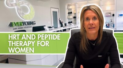 Hormone replacement therapy and peptide therapy for women