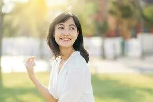 Patient receiving non-surgical skin treatment after weight loss